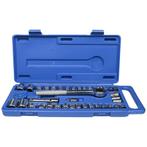 Benson 40-delige doppendoos - metrisch en inch - verchroo..., Doe-het-zelf en Verbouw, Gereedschap | Handgereedschap, Ophalen of Verzenden