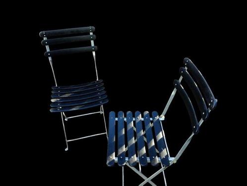 Emu - Klapstoel - 40/4 - Metaal - Deze opvouwbare stoelen, Antiek en Kunst, Curiosa en Brocante