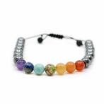 Edelstenen Armband 7 Chakra en Hematiet, Verzenden, Nieuw