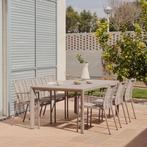 *WOONWINKEL* Kave Home Culip Set Aluminium Tuinset Met Touw, Verzenden, Nieuw