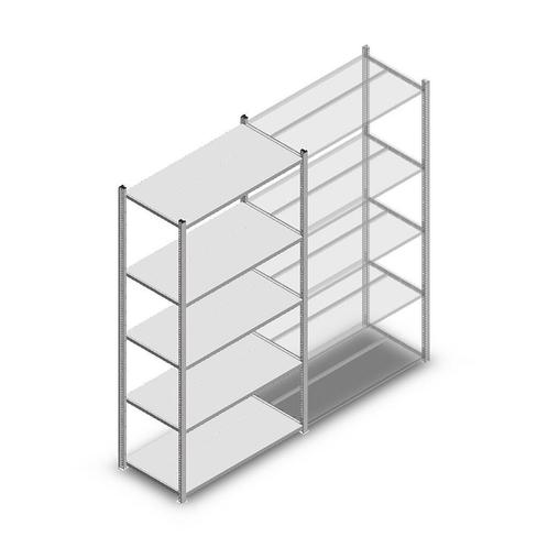 Gebruikte legbordstelling MD 2000x1000x500 mm (hxbxd) 5, Zakelijke goederen, Kantoor en Winkelinrichting | Magazijn, Stelling en Opslag