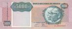 Angola P 130c 5000 Kwanzas 1991 Au