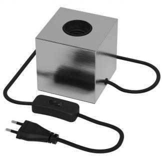 Lampvoet | Calex (E27, Tot 40W, Satijn nikkel), Huis en Inrichting, Lampen | Overige, Nieuw, Verzenden