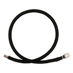 5 Meter 25Mm2 Zwarte Accukabel Met Oog Enkele Zijde M10, Auto diversen, Verzenden