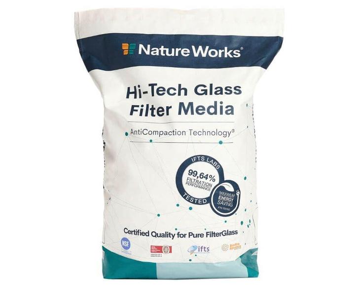 Nature Works Hi-Tech filterglas 20 kg, Tuin en Terras, Zwembad-toebehoren, Ophalen of Verzenden