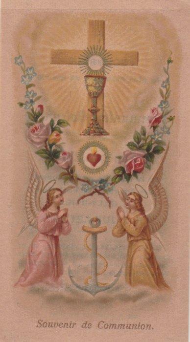 Collectie 130 bidprentjes (130) - Papier - 1850-1900, voor, Antiek en Kunst, Antiek | Boeken en Bijbels