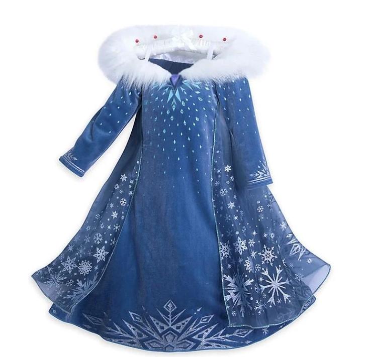 Vestasvr Princessenjurk meisje - Frozen - Elsa -, Kinderen en Baby's, Carnavalskleding en Verkleedspullen, Meisje, Nieuw, Verzenden