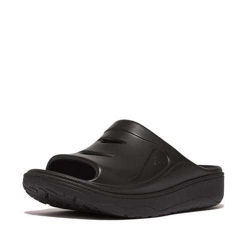 -10% FitFlop  FitFlop Relieff slide tonal rubber  maat 40, Kleding | Dames, Schoenen, Slippers, Zwart, Nieuw, Verzenden