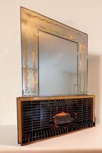 Luigi Brusotti - Credenza (2) - Hout, Muranoglas - mobiele