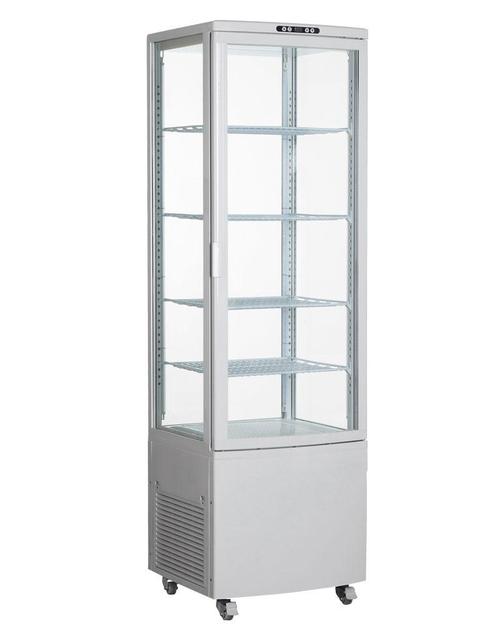 GGM Gastro | Panoramische vitrine - 235 liter - 510mm - 4 |, Huis en Inrichting, Keuken | Potten en Pannen, Verzenden