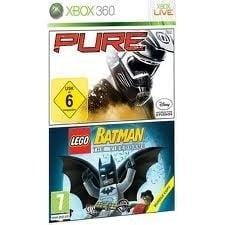 Pure + Lego Batman 2 in 1 bundel (xbox 360 used game), Spelcomputers en Games, Games | Xbox 360, Zo goed als nieuw, Ophalen of Verzenden