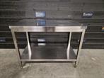 Werkbank | werktafel | RVS | 120cm, Gebruikt, RVS Meubilair