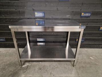 Werkbank | werktafel | RVS | 120cm beschikbaar voor biedingen