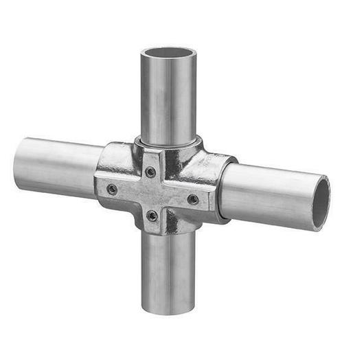 Buiskoppeling Kruisstuk één Vlak Ø 33 mm Aluminium, Doe-het-zelf en Verbouw, IJzerwaren en Bevestigingsmiddelen, Nieuw, Verzenden