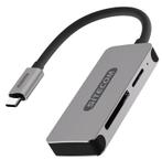 SITECOM USB-C MINI CARD-lezer SD, MicroSD, Nieuw, Ophalen of Verzenden