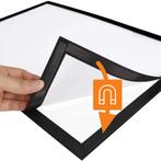 A4 Magnetische Menukaarthouder / Zwarte Magneetlijst voo..., Nieuw in verpakking