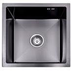 Spoelbak | Wasbak | Gootsteen | 44x44x20 | Zwart | RVS, Huis en Inrichting, Keuken | Keukenelementen, Verzenden, Nieuw