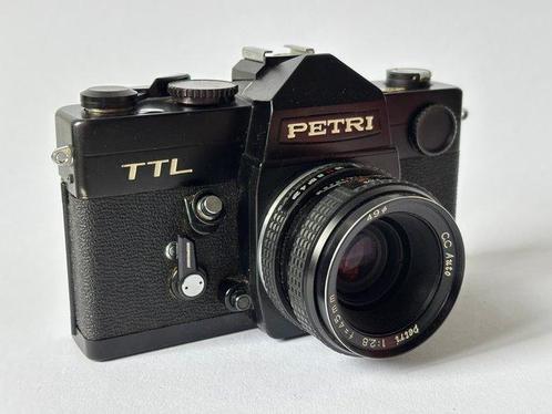 Petri TTL Black Edition - Petri C.C. Auto 2,8/45mm | Analoge, Audio, Tv en Foto, Fotocamera's Analoog