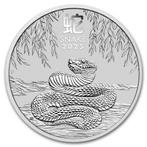 Lunar III - Year of the Snake - 1 oz 2025 (300.000 oplage), Verzenden, Losse munt, Zilver
