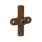 Oogdeel 180° dubbel - Vintage Brown (Ø 33.7) | Bezorgen en a, Ophalen of Verzenden, Nieuw