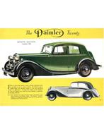1939 DAIMLER TWENTY BROCHURE ENGLISH, Boeken, Nieuw, Author