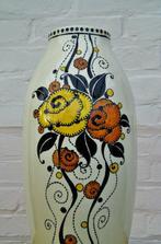 Boch Frères - Charles Catteau - Vaas - XL Art Deco Raketvaas, Antiek en Kunst, Antiek | Glas en Kristal