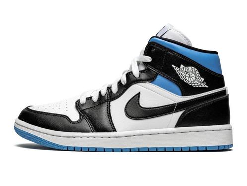 Air Jordan 1 Mid University Blue - Maat 36 EU, Kleding | Heren, Schoenen, Ophalen of Verzenden