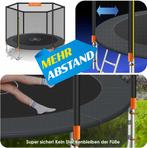 Trampoline - Met veiligheidsnet - 366 cm - Tot 150 kg - Antr, Verzenden, Zo goed als nieuw