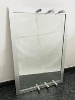 Spiegel - gesatineerd staal, Antiek en Kunst