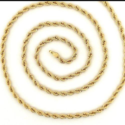 Handmade - Halsketting - 18 karaat Geel goud - 2,4 g Oro 18, Sieraden, Tassen en Uiterlijk, Kettingen