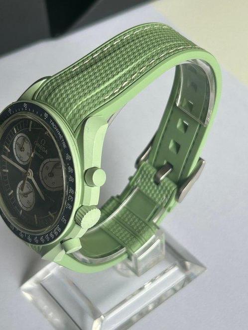 Omega x Swatch - MoonSwatch - Mission on Earth - Zonder, Sieraden, Tassen en Uiterlijk, Horloges | Heren