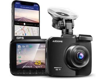 AZDOME - 4K - WiFi dashcam - GPS - Autocamera met 170° beschikbaar voor biedingen