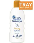 MELKMEISJE HONING BAD & DOUCHECRÈME TRAY 4 X 1000 ML, Verzenden, Nieuw