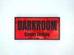 Amsterdams Red-lights Darkroom come inside advertising sign