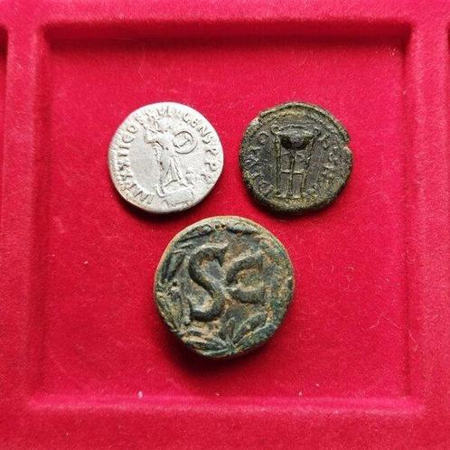 Romeinse Rijk. Domitian and Domitia (AD 81-96). Lotto 3, Postzegels en Munten, Munten | Europa | Niet-Euromunten