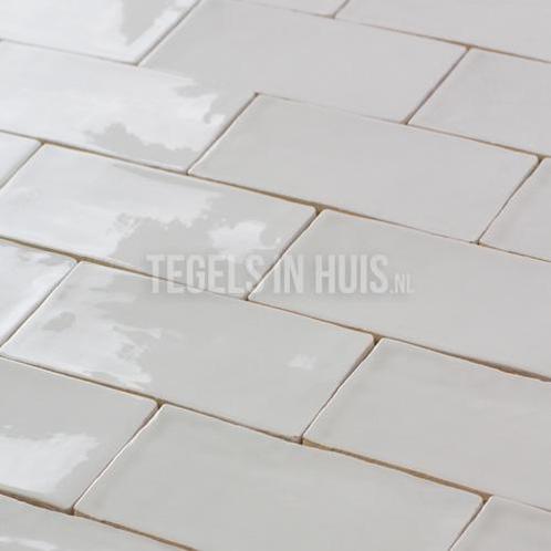 Equipe wandtegel masia licht grijs claro glans 7,5x15cm, Doe-het-zelf en Verbouw, Tegels, Wandtegels, Nieuw, 10 m² of meer, Keramiek