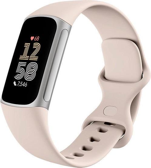 Fitbit Charge 6 - Porcelain/Silver slimme horloges, Sieraden, Tassen en Uiterlijk, Smartwatches, Verzenden