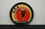 Wielemans bierplateau Tray - Reclamebord - Emaille, Antiek en Kunst