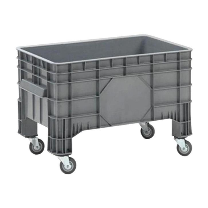 Grote kunststof bak 200 liter grijs 1040x640x670 mm, Zakelijke goederen, Kantoor en Winkelinrichting | Magazijn, Stelling en Opslag