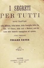 Ottavi Giuseppe Antonio, Causa Cesare - Lotto di Libri di