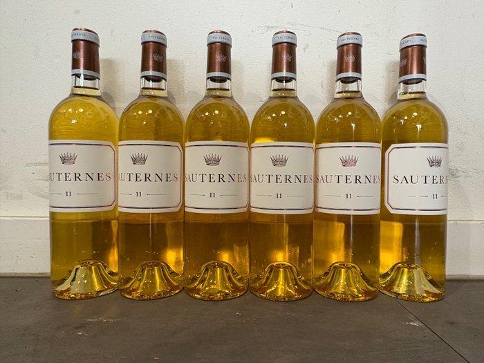 Sauternes n.11 by Château dYquem - Sauternes - 6 Flessen, Verzamelen, Wijnen