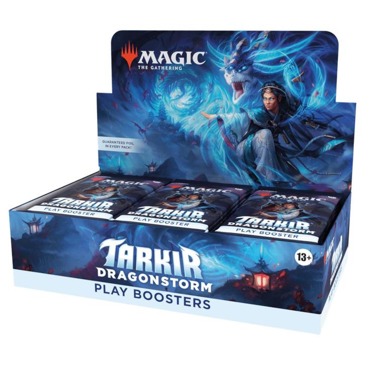 Magic the Gathering Tarkir Dragonstorm Play Booster Box, Hobby en Vrije tijd, Verzamelkaartspellen | Magic the Gathering, Nieuw
