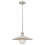 Hanglamp plafondlamp - beige - 42 cm - metaal, Huis en Inrichting, Lampen | Hanglampen, Nieuw, Verzenden