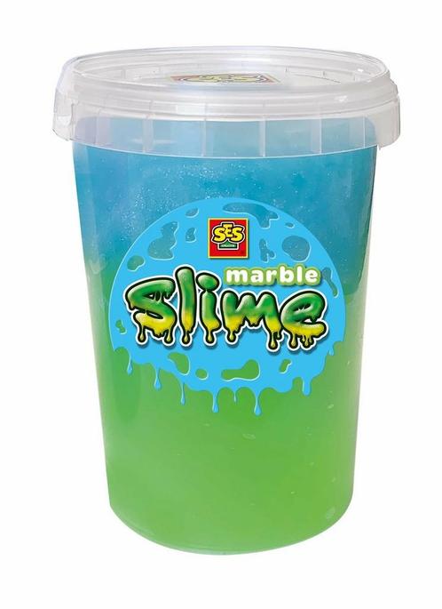 SES Slime Marble - Groen en blauw 200gr (Creatief speelgoed), Kinderen en Baby's, Speelgoed | Educatief en Creatief, Knutselen