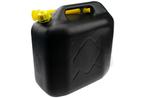 Jerrycan 20 Liter kunststof (brandstoffen) zwart, Fietsen en Brommers, Ophalen of Verzenden, Nieuw