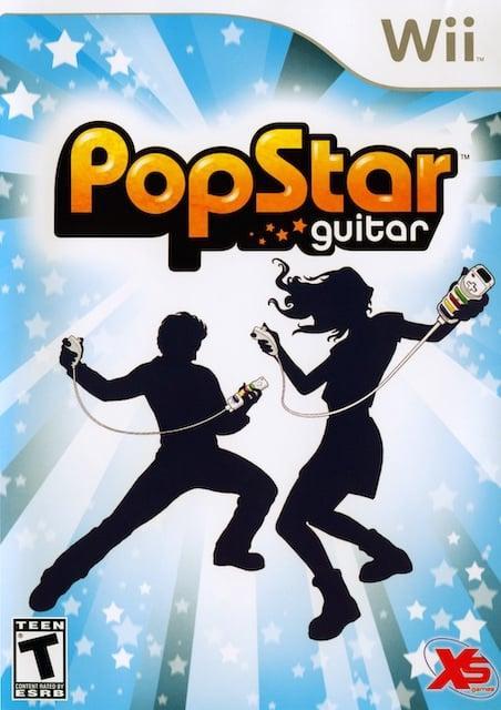 PopStar Guitar (Wii Games) (Nintendo Wii), Spelcomputers en Games, Games | Nintendo Wii, Zo goed als nieuw, Ophalen of Verzenden