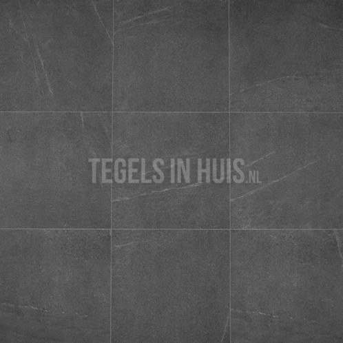 Vloertegel / wandtegel belavu graphite antraciet mat 60x60, Doe-het-zelf en Verbouw, Tegels, Vloertegels, Nieuw, 10 m² of meer