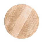 GGM Gastro | Houten pizzabord - Ø 340mm - met sapgroef |, Huis en Inrichting, Keuken | Servies, Verzenden, Nieuw, Effen, Bord(en)