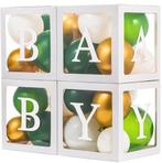 Babyshower party game en decoratie set We can Bearly Wait, Verzenden, Nieuw, Feestartikel, Geboorte of Huwelijk