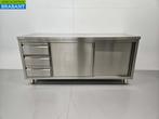 RVS Werkkast Kast Werktafel Premium-line 2 schuifdeuren en 3, Ophalen of Verzenden, Nieuw in verpakking